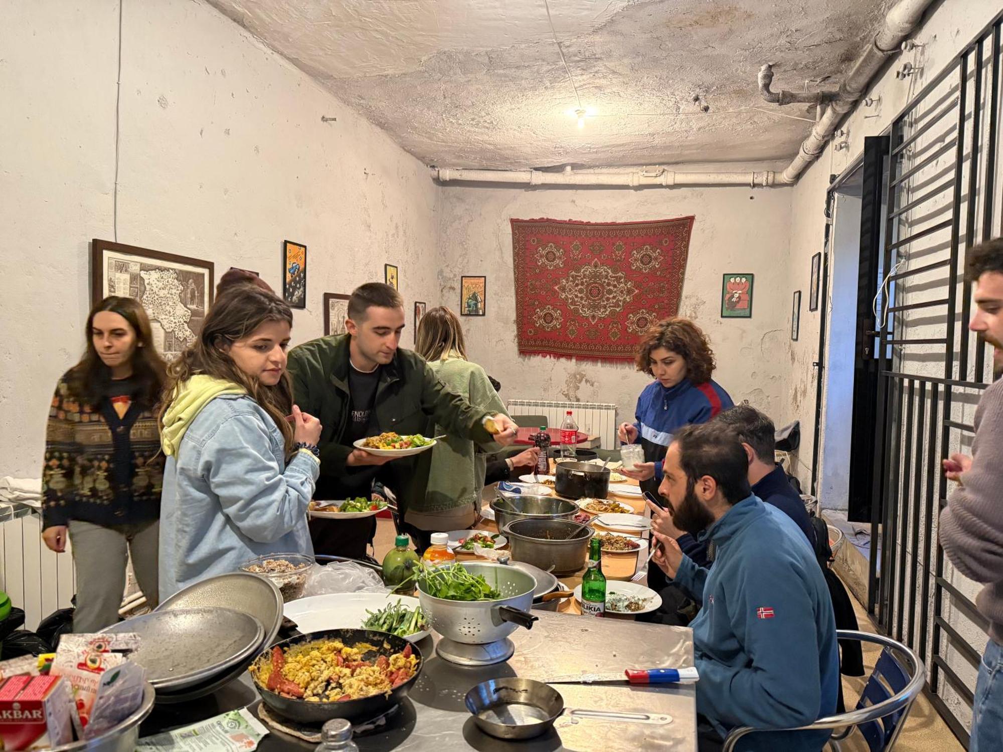 Tumanyan Bathhouse Hostel Экстерьер фото